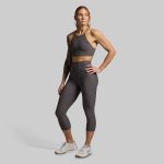 All or Nothing Capri w/ Pockets (Dark Grey)