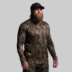 Quiver Grid Fleece Thermal Top (Mossy Oak® Original Bottomland®)