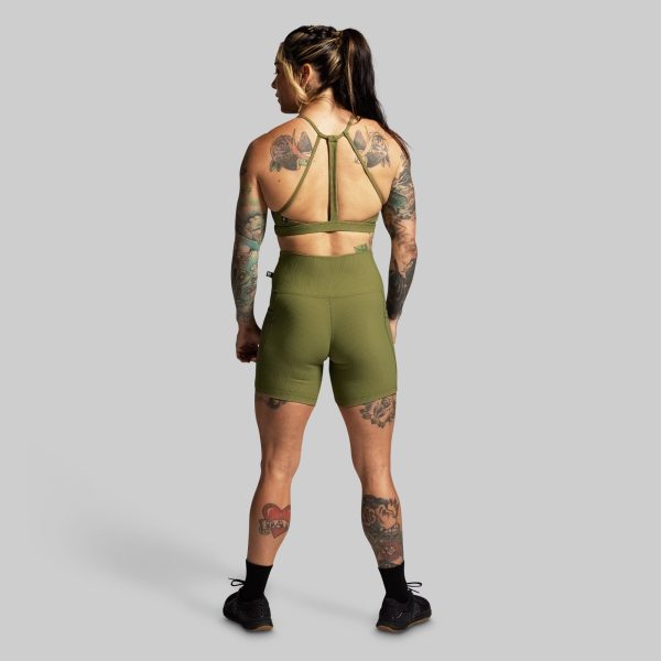All or Nothing Short (Army Green)