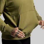 BP Classic Women's Unmatched Hoodie (Army Green)