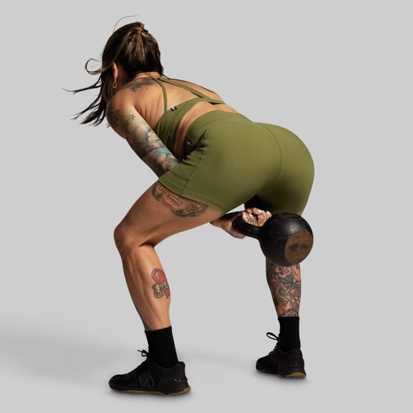 All or Nothing Short (Army Green)