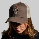 Outdoor Trucker Hat (Brown with Tan Mesh)