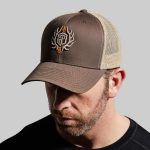 Outdoor Trucker Hat (Brown with Tan Mesh)