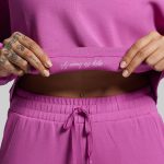 Lounge Lux Cropped Pullover (Viola)