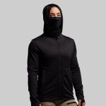 Women's Quiver Full Zip Hoodie 2.0 (Black)