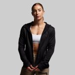 Women's Quiver Full Zip Hoodie 2.0 (Black)