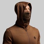 Women's Quiver Full Zip Hoodie 2.0 (Coyote Brown)