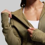 Women's Quiver Full Zip Hoodie 2.0 (OD Green)
