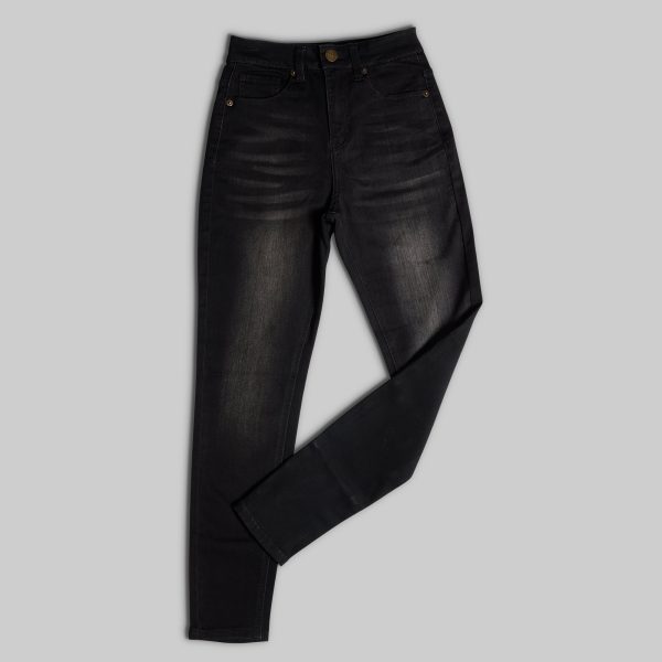 FLEX Stretchy High-Rise Skinny Jean (Black)