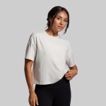 BP Premium Basic Crop Tee (Sand)