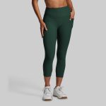 All or Nothing Capri w/ Pockets (Grove)