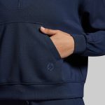Lounge Lux Quarter Zip Pullover (BP Navy)