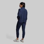 Lounge Lux Quarter Zip Pullover (BP Navy)